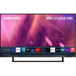 Image of 50" SAMSUNG UE50AU9007KXXU Smart 4K Ultra HD HDR LED TV with Bixby, Alexa & Google Assistant