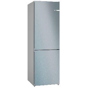 Image of Serie 4 KGN362LDFG 60cm 321 Litre Frost Free Fridge Freezer | Silver Inox