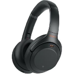 Image of WH1000XM3BCE7 Over Ear Wireless Noise Cancelling Headphones - Black