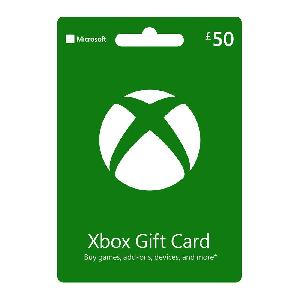 Image of XBOX Gift Card - £50