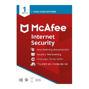 Image of MCAFEE Internet Security - 1 year for 1 device