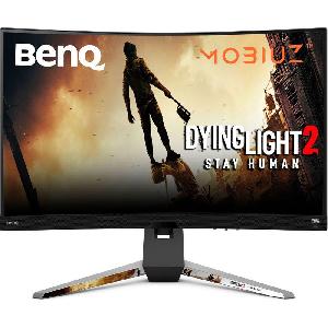 Image of BENQ Mobiuz EX3210R Quad HD 32" Curved VA LCD Gaming Monitor - Dying Light Edition, Silver/Grey,Black